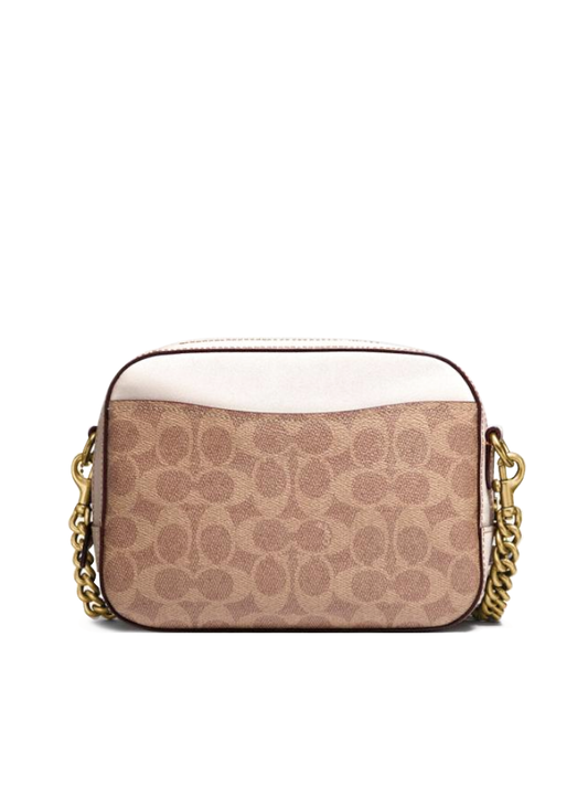 Coach-31208-Camera-Bag-In-Signature-Canvas-Crossbody-Tan-Chalk-Balilene-belakang