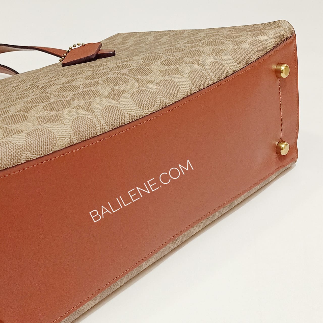 Coach 31210 Charlie Carryall In Signature Canvas Rust