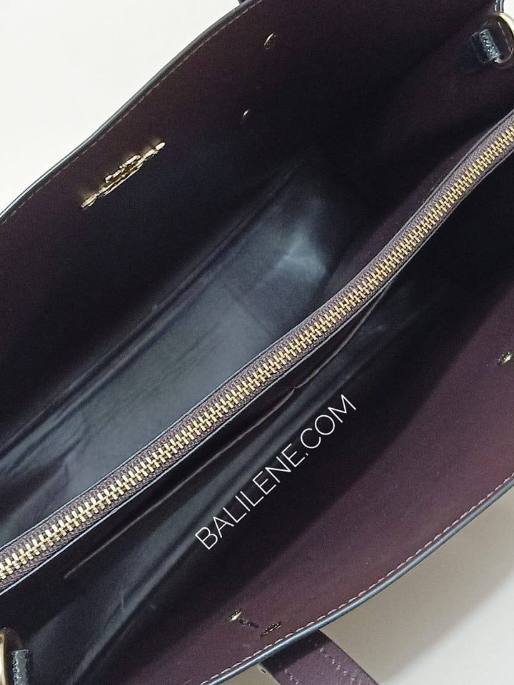 Coach 31737 Crossgrain Patent Leather Charlie Carryall