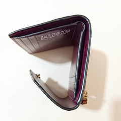 Coach-32610-Small-Wallet-In-Colorblok-Signature-Tan-Black-bagian-dalam