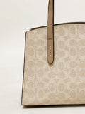 Coach 32749 Charlie Carryall 28 In Signature Canvas Sand Taupe
