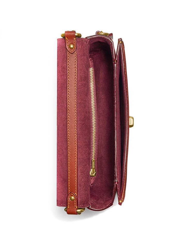    Coach-3492-Hutton-Shoulder-Bag-In-Signature-Canvas-Tan-Rust-Balilene-dalam