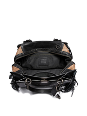Coach 37114 Dreamer In Signature Canvas With Tattoo Tan Black/Black Copper