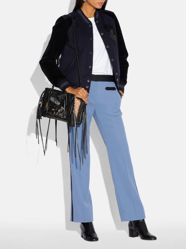 Coach 37114 Dreamer In Signature Canvas With Tattoo Tan Black/Black Copper