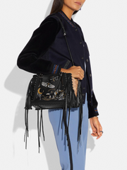 Coach 37114 Dreamer In Signature Canvas With Tattoo Tan Black/Black Copper