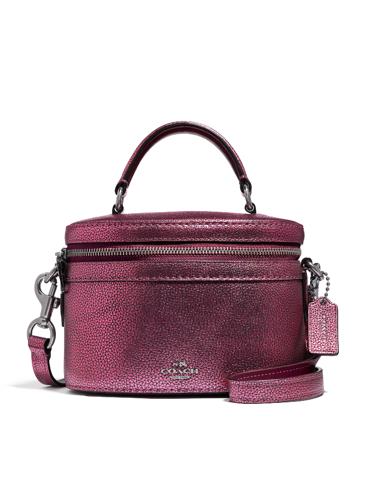 Coach pebble hot sale leather satchel