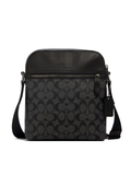    Coach-4010-Houston-Flight-Bag-In-Signature-Canvas-Charcoal-Black-Balilene-depan