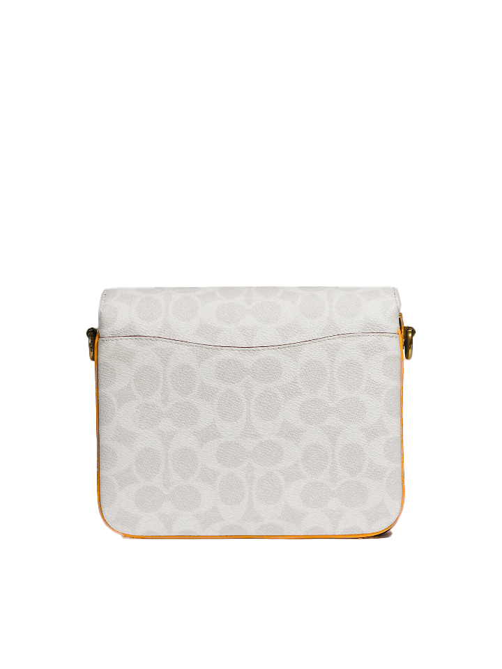 Coach 4142 Cassie 19 Crossbody Signature Chalk Polien