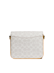 Coach 4142 Cassie 19 Crossbody Signature Chalk Polien