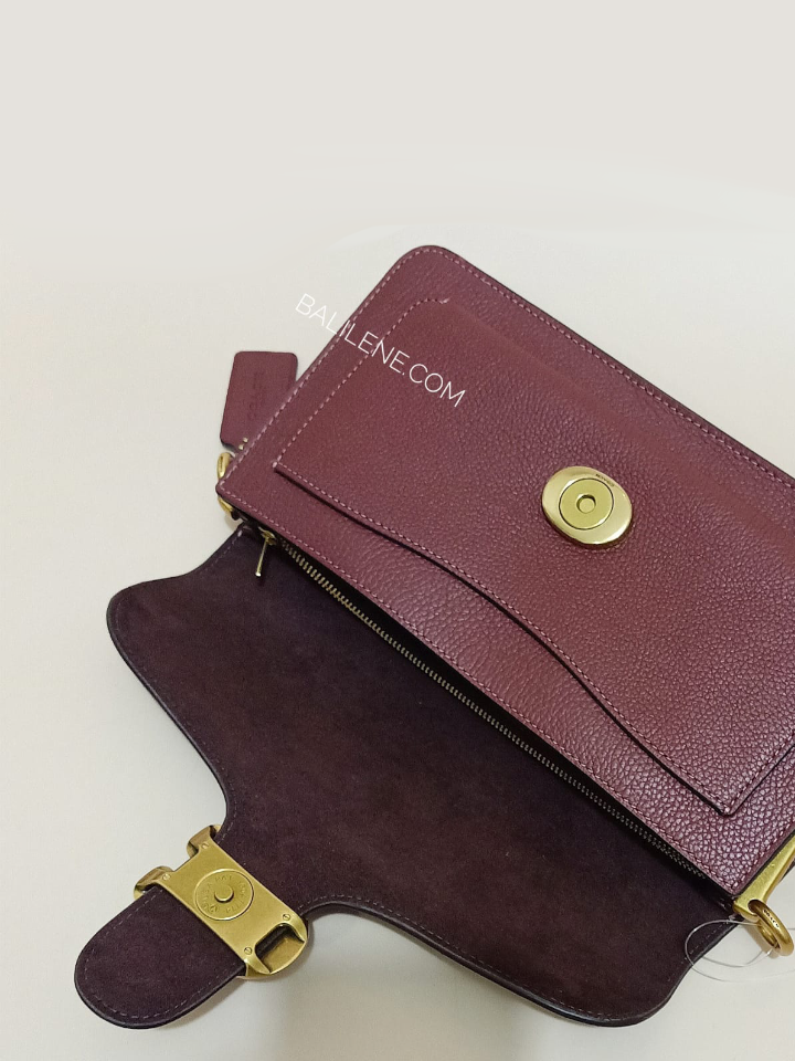 Coach 4607 Tabby Shoulder Bag 26 Wine