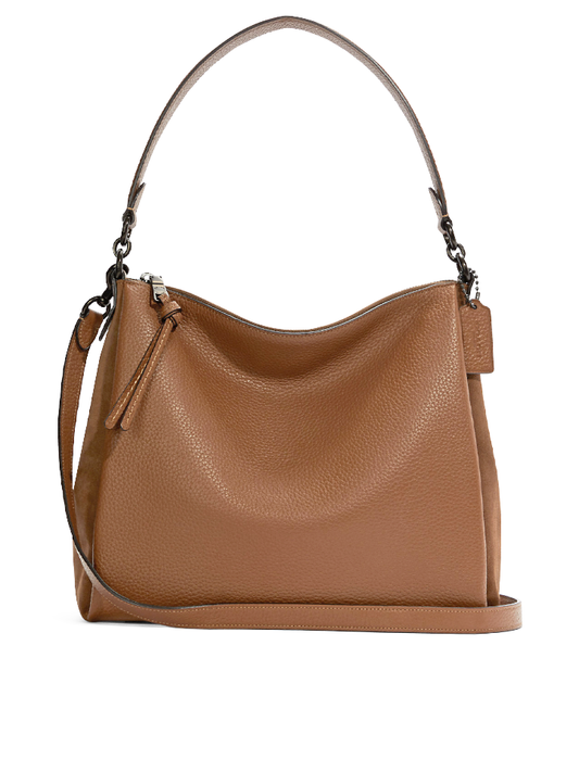 Coach-4609-Shay-Shoulder-Bag-Pewter-Vintage-Khaki-Balilene-depan