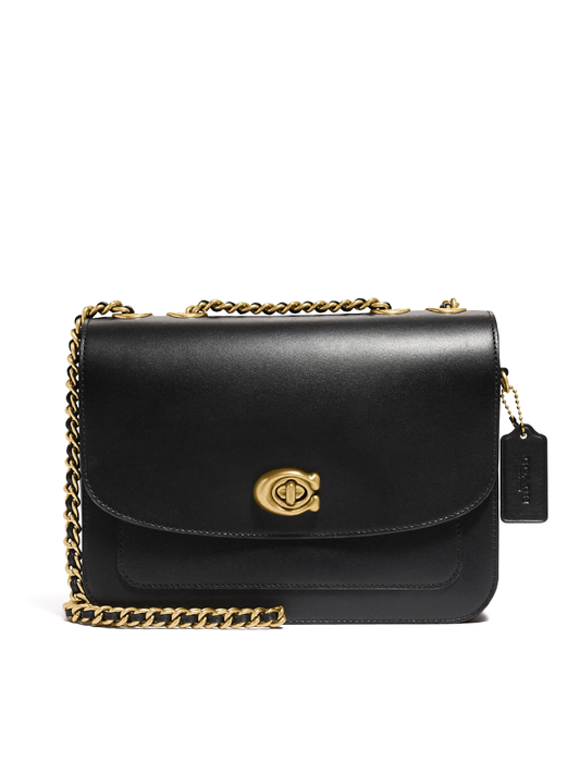    Coach-5211-Madison-Shoulder-Bag-Black-Balilene-depan