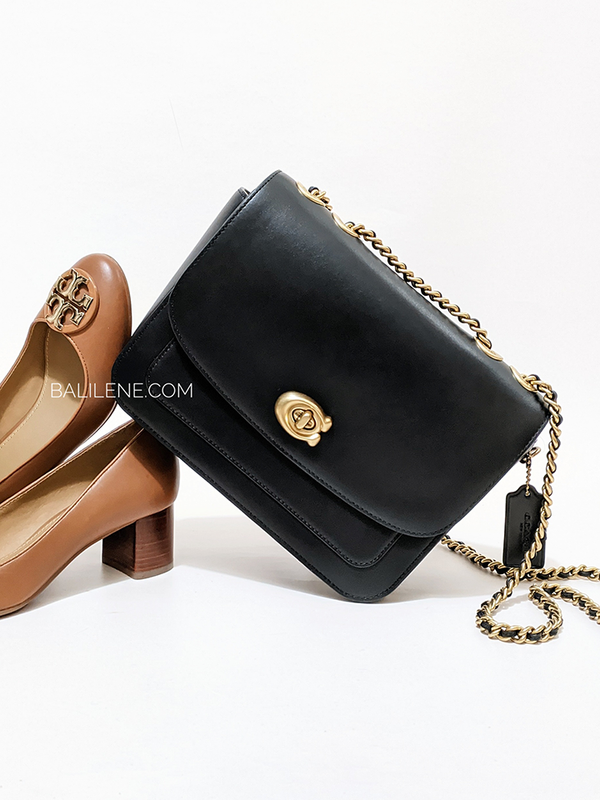 Coach Madison Shoulder Bag Black Balilene