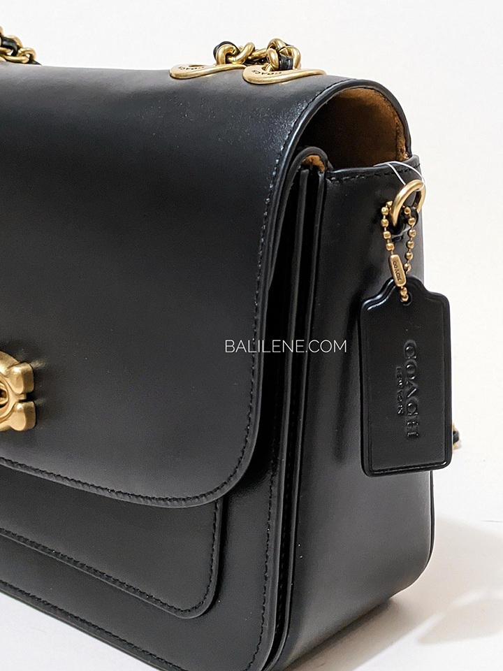     Coach-5211-Madison-Shoulder-Bag-Black-Balilene-detail-samping