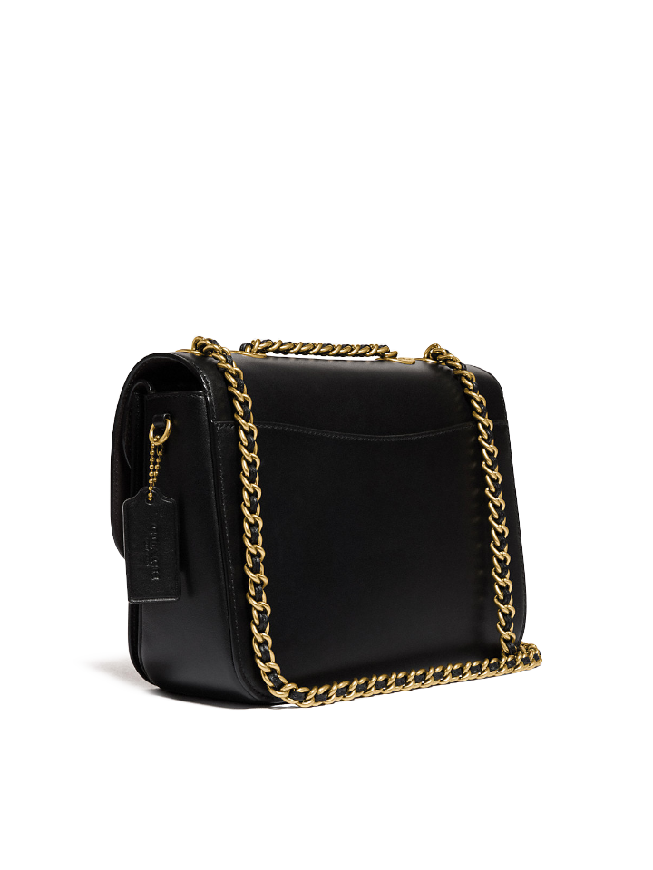 Coach-5211-Madison-Shoulder-Bag-Black-Balilene-samping
