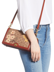 Coach-54652-Pairie-Signature-Riley-Tan-Rust-Brown-Balilene-onmodel