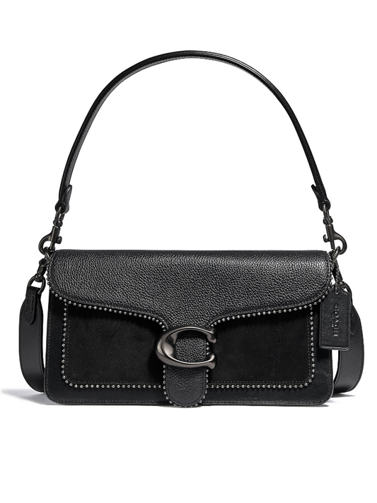 Coach 5601 Tabby Shoulder Bag 26 With Beadchain Black