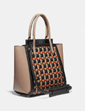 Coach 616 Troupe Tote Wave Black Multi