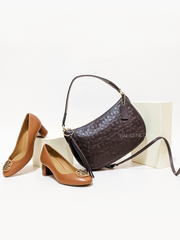 Coach Sutton Crossbody In Signature Leather Oxblood