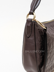 Coach Sutton Crossbody In Signature Leather Oxblood