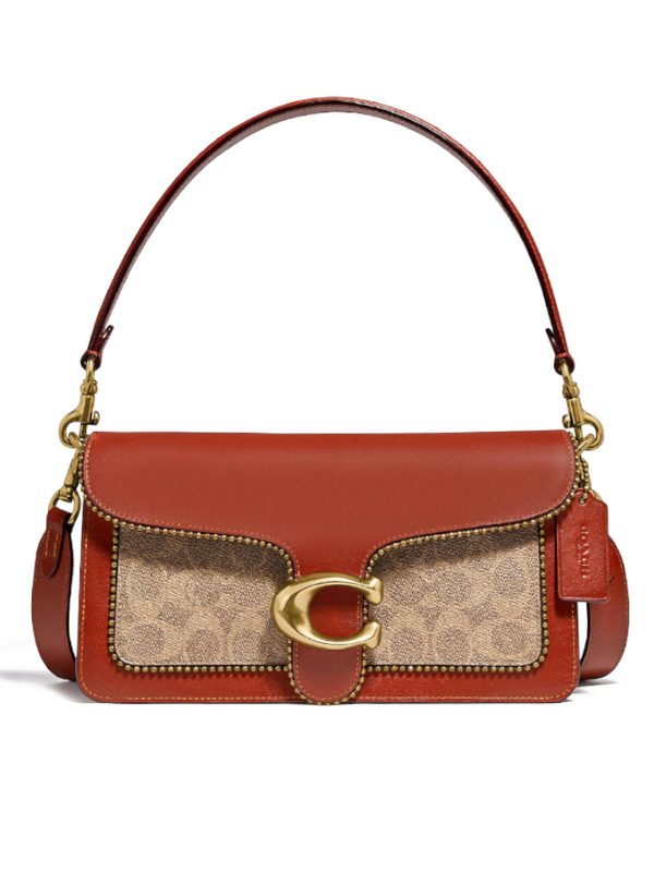 Coach C0693 Willow Tote In Signature Canvas Tan Rust – Balilene