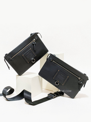 Coach 68232 Rivington Convertible Pouch Black