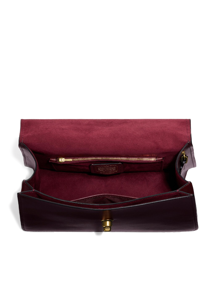    Coach-69519-Parker-Top-Handle-32-Oxblood-Balilene-dalam