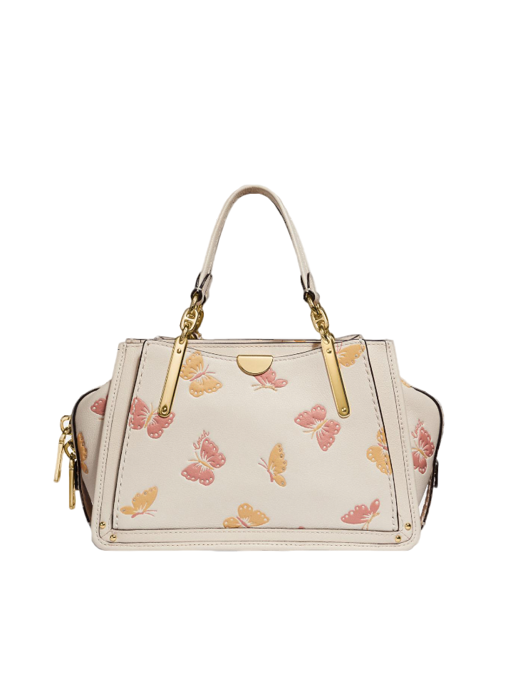 Coach 69627 Dreamer 21 With Butterfly Print Chalk/Gold