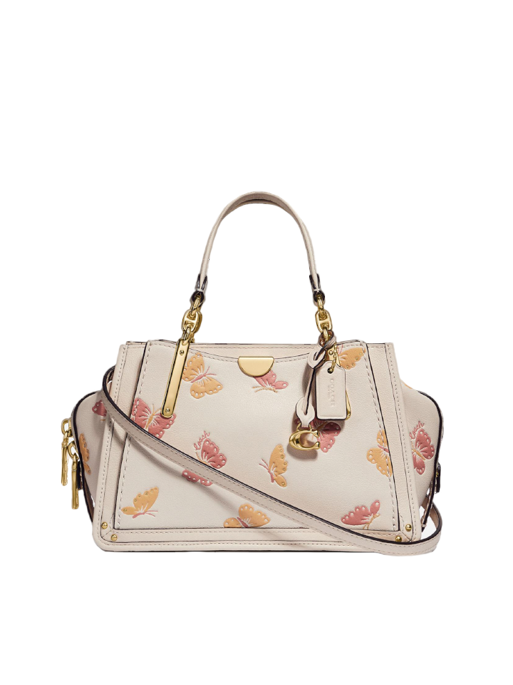 Coach 69627 Dreamer 21 With Butterfly Print Chalk/Gold