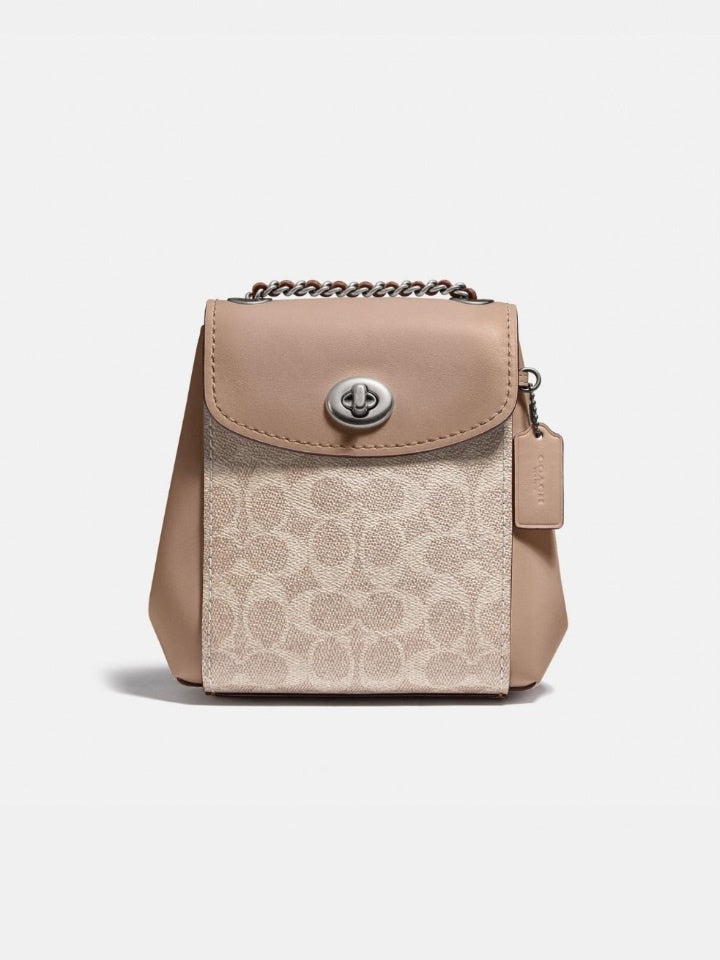 Coach 69650 Parker Backpack Mini Taupe