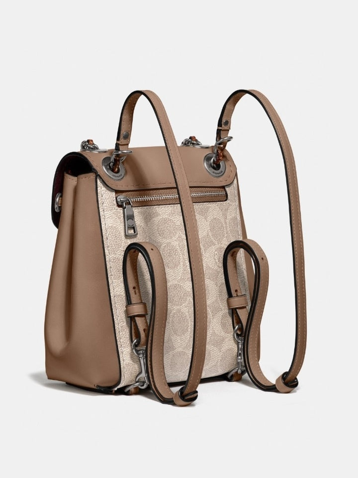 Coach 69650 Parker Backpack Mini Taupe