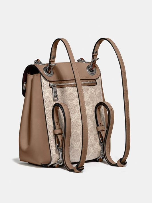 Coach 69650 Parker Backpack Mini Taupe