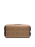    Coach-70071-Double-Zip-Dopp-Kit-In-Signature-Canvas-Khaki-Black-Balilene-bawah