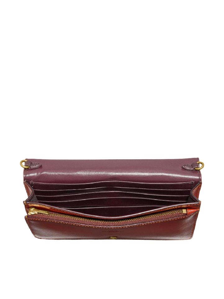 Coach Hayden Foldover Crossbody Tan Rust