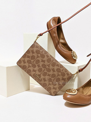 Coach Hayden Foldover Crossbody Tan Rust