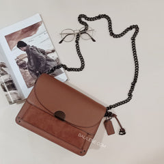 Coach 73547 Dreamer Shoulder Bag Saddle