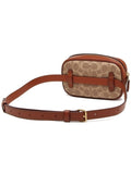 Coach 73743 Belt Bag Signature Tan Rust