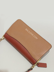 Coach Tabby Shoulder Bag 26 In Colorblock Rust Multi