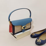 Coach Tabby Shoulder Bag 26 In Colorblock Lake Multi