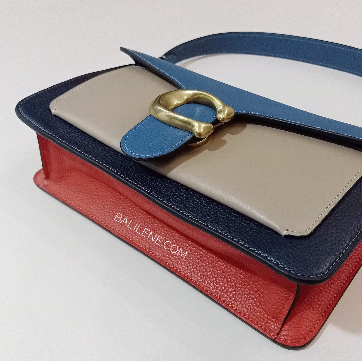 Coach Tabby Shoulder Bag 26 In Colorblock Lake Multi