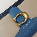 Coach Tabby Shoulder Bag 26 In Colorblock Lake Multi