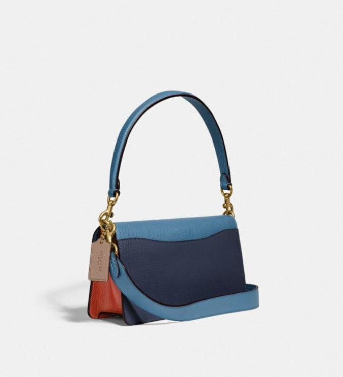 Coach Tabby Shoulder Bag 26 In Colorblock Lake Multi