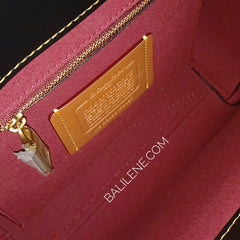 Coach 78487 Troupe Tote Signature Tan Rust