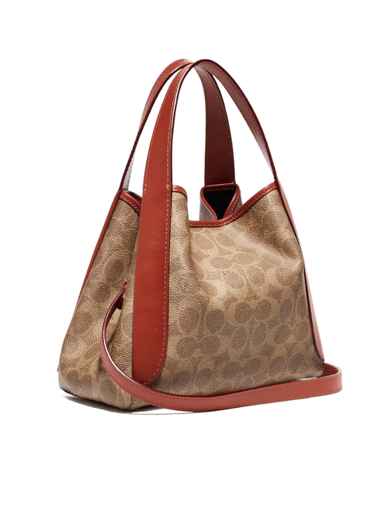 Coach-79251-Hadley-Hobo-21-In-Signature-Canvas-Tan-Rust-Balilene-belakang