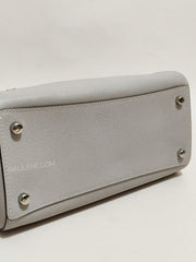 Coach 79946 Crossgrain Rowan Satchel Grey Brich