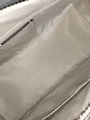 Coach 79946 Crossgrain Rowan Satchel Grey Brich