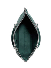 Coach 79997 Pabbled Leather Prairie Satchel Dark Ivy