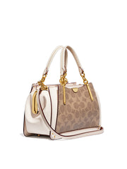 Coach 88542 Dreamer 21 Signature Kisslock Khaki Chalk