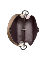 Coach Charlie Bucket Bag In Colorblock Aurora Multi