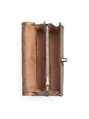 Coach 89121 Parker Top Handle In Signature Canvas Sand Taupe